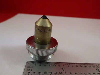 ANTIQUE ERNST LEITZ GERMANY OBJECTIVE 6.3 mm OPTICS MICROSCOPE PART &33-A-116