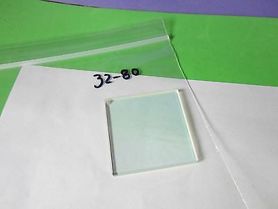 OPTICAL COATED FILTER UV ULTRAVIOLET LASER OPTICS AS IS  BIN#32-80