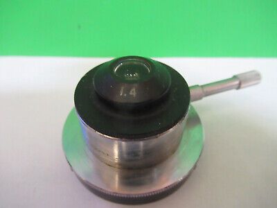 UNITRON CONDENSER + IRIS OPTICS MICROSCOPE PART AS PICTURED &Q9-A-150