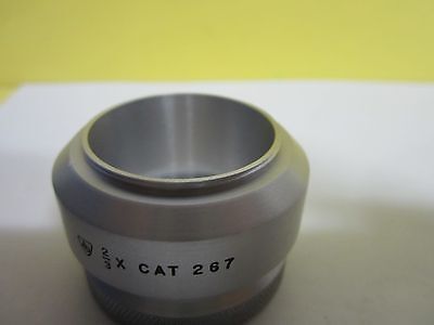 MICROSCOPE PART STEREO OBJECTIVE 2/3X AO CAT 267 AMERICAN OPTICS AS IS BIN#U4-01