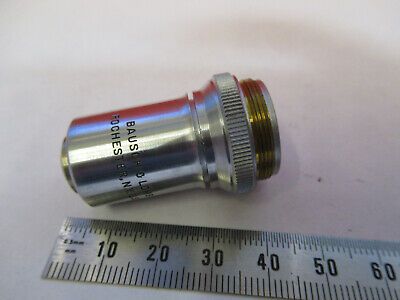 BAUSCH LOMB PHASE CONTRAST OBJECTIVE 43X MICROSCOPE PART AS PICTURED Q3-B-66