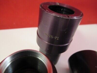 FOR PARTS LOT EYEPIECES ASSORTED OPTICS MICROSCOPE PART AS PICTURED &8-B-67