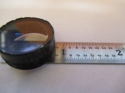 OPTICAL RETICLE GRATICULE MEASURING OPTICS MICROSCOPE PART AS PICTURED &19-B-29