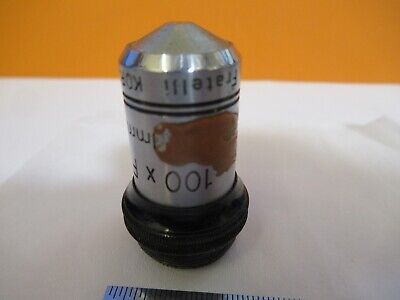 KORISTKA MILANO ITALY OBJECTIVE 100X LENS MICROSCOPE PART AS PICTURED &8C-A-32