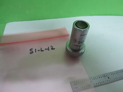 MICROSCOPE PART LEITZ WETZLAR GERMANY OBJECTIVE 20X OPTICS AS IS BIN#S1-L-12