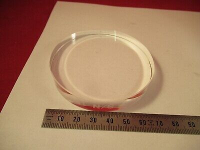 OPTICAL FLAT 1/10 WAVE ZYGO UNCOATED FUSED SILICA 3" DIAMETER OPTICS &14-A-14