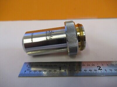 LEITZ GERMANY OBJECTIVE 10X /170 OPTICS MICROSCOPE PART AS PICTURED &4T-A-37