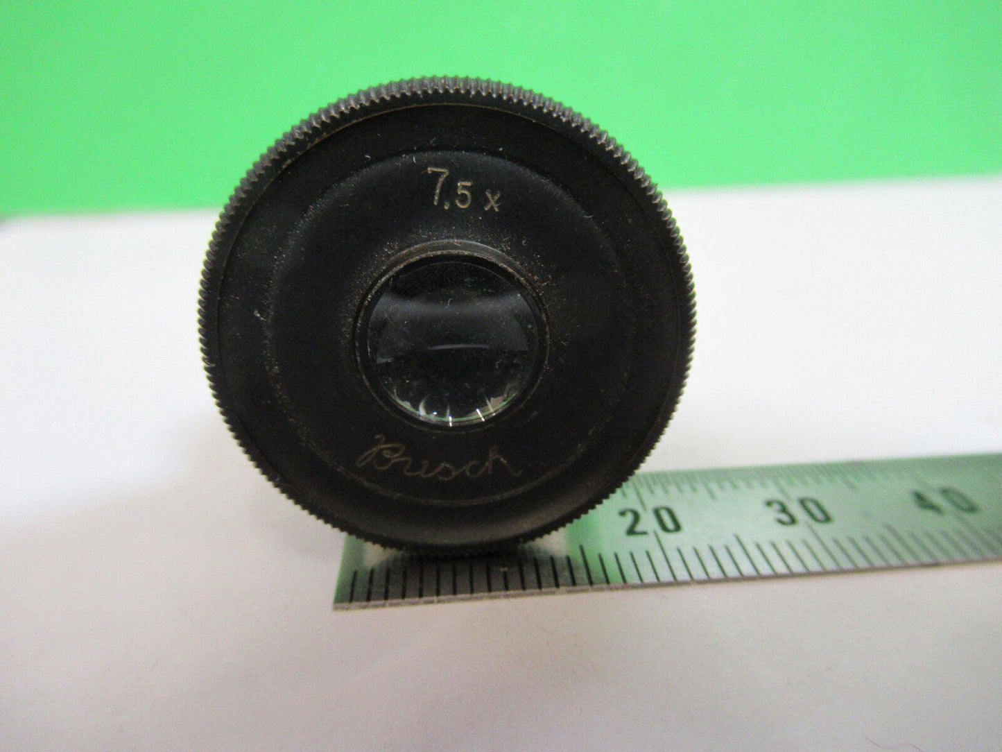 ANTIQUE BUSCH  GERMANY EYEPIECE 7.5X OPTICS MICROSCOPE PART AS PICTURED &W6-A-74