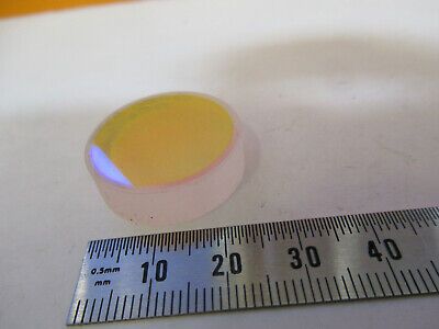 OPTICAL FLAT 532nm DICHROIC MIRROR FILTER HP OPTICS AS PICTURED hp-g2500