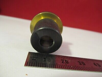 OPTICAL BRASS MOUNTED LENS G.S.C. 20mm f:4 MICROSCOPE PART OPTICS a2174 &12-A07