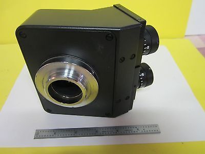 MICROSCOPE PART LEITZ GERMANY HEAD OPTICS AS IS BIN#66-12