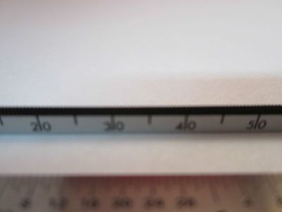 OPTICAL RULER SWISS MADE STAGE FOR MICROSCOPE OR OPTICS POSITIONING BIN#5M