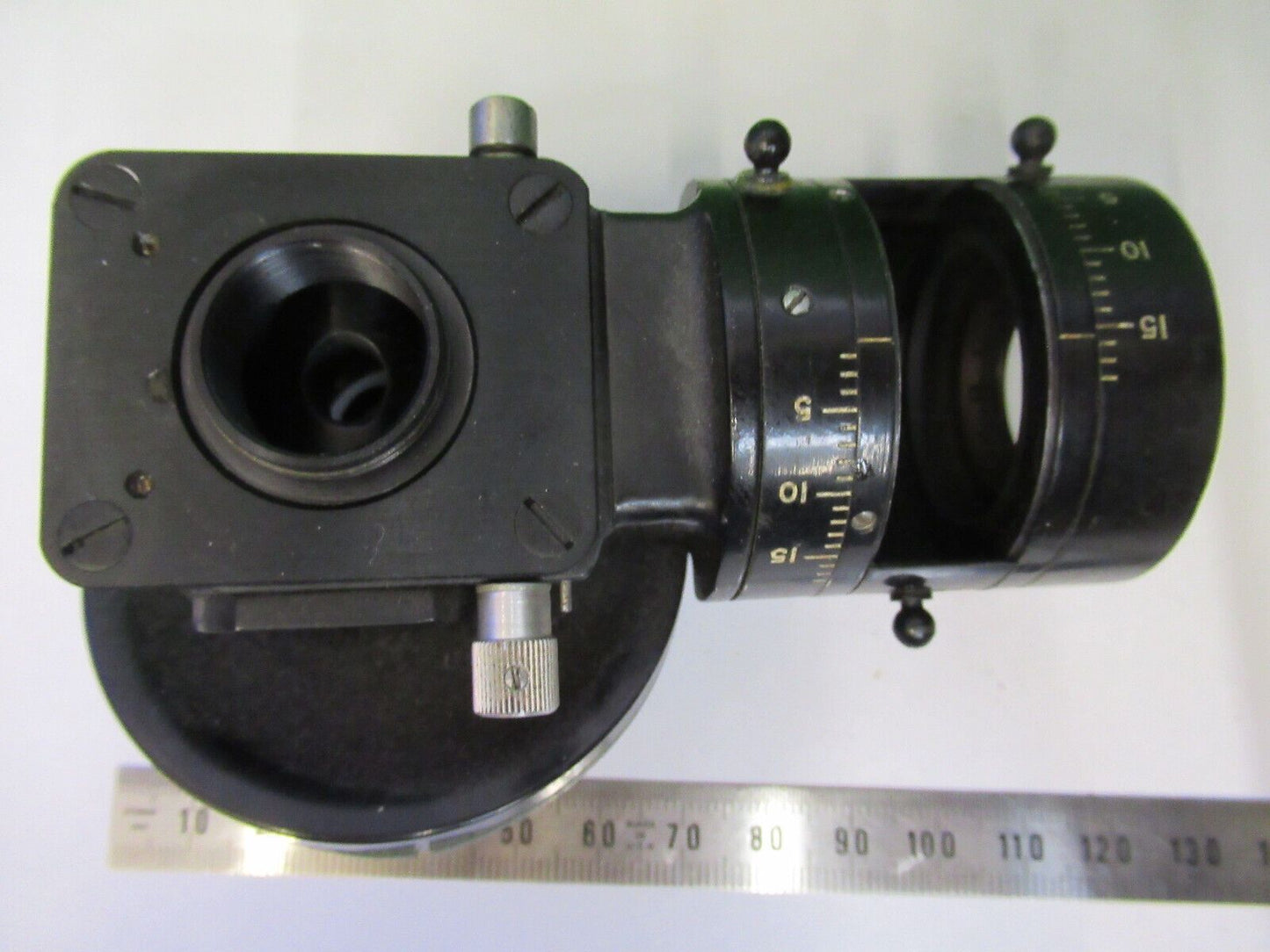 BAUSCH LOMB FOR PARTS VERTICAL ILLUMINATOR MICROSCOPE PART AS PICTURED #P8-B-17