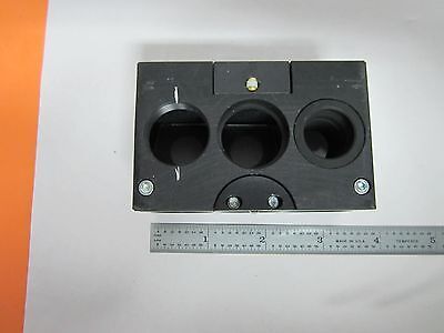 MICROSCOPE PART LEITZ LEICA POLYVAR DIC SLIDE OPTICS AS IS BIN#J8-31