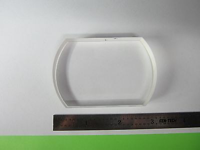 OPTICAL TRUNCATED RACETRACK GLASS WINDOW LASER OPTICS BIN#36-24