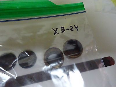 MICROSCOPE PART LOT OBJECTIVE CAPS BAUSCH SPENCER AO AMERICAN OPTICS  BIN#X3-24