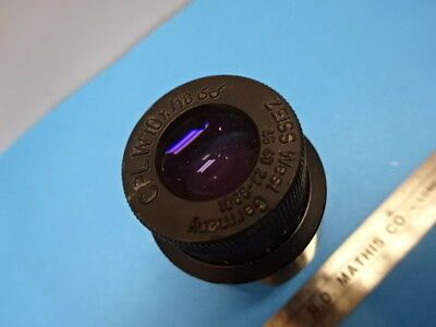 ZEISS GERMANY EYEPIECE OCULAR 464023 KPL 10X/18 MICROSCOPE PART OPTICS &90-A-07