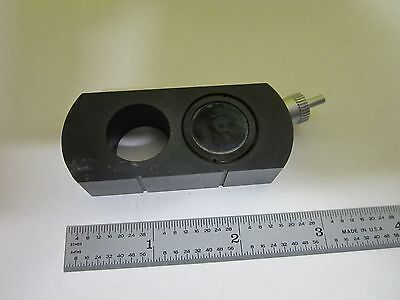 FOR PARTS MICROSCOPE SLIDE POLARIZER LEITZ GERMANY OPTICS BIN#U2-B-09