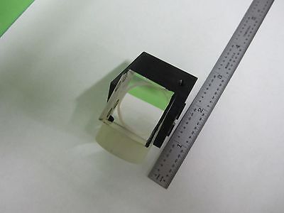 MICROSCOPE PART LEITZ PRISM + LENS ASSEMBLY OPTICS AS IS BIN#S4-10