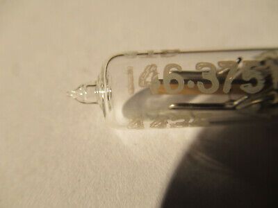 ANTIQUE QUARTZ RADIO CRYSTAL MORION GLASS HOLDER FREQUENCY CONTROL #F4-A-76