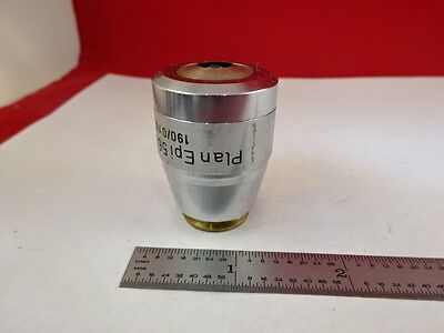 MICROSCOPE PART OBJECTIVE LENS REICHERT AUSTRIA PLAN EPI 56X OPTICS BIN#L8-A-08