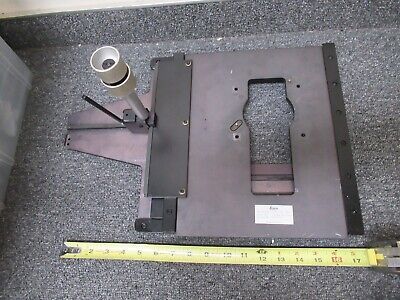 LEITZ LEICA ERGOPLAN STAGE XY 026-407.143 MICROSCOPE PART AS PICTURED &TD-2