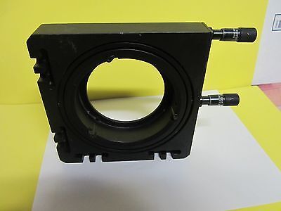 NEWPORT LASER OPTICS 620-4 NRC OPTICAL STAGE TABLE MICROMETER AS IS BIN#T8-03