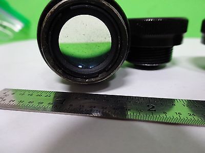 FOR PARTS MICROSCOPE PART LOT EYEPIECES LENSES OCULAR OPTICS AS IS BIN#72-100