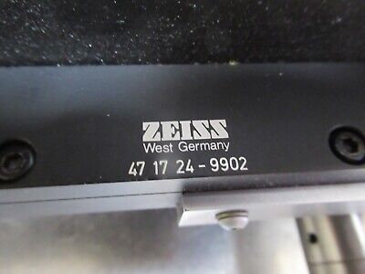 FOR PARTS ZEISS IN35 STAGE TABLE [broken stick] moves fine MICROSCOPE PART &TC-2