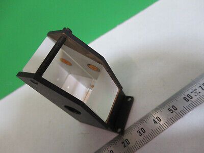 SPENCER AO VINTAGE MOUNTED GLASS PRISM MICROSCOPE PART AS PICTURED Q9-A-50