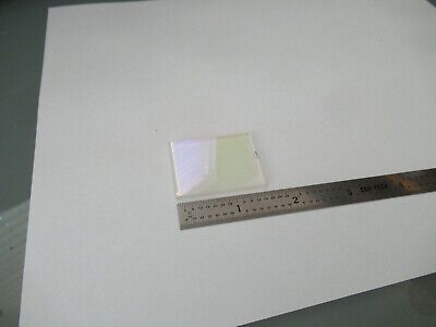 GOOD OPTICAL MIL SPEC COATED BK7 GLASS SHEET LASER OPTICS AS PICTURED &4B-FT-07