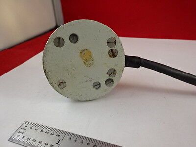 FOR PARTS MICROSCOPE SPARE LAMP CORD ILLUMINATOR UNKNOWN MAKER AS IS #R6-B-31