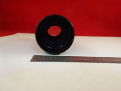 MICROSCOPE PART OBJECTIVE 0.62X LENS OPTICS AS IS #F2-A-03