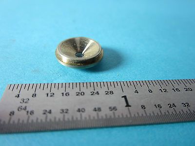 MICROSCOPE PART OBJECTIVE STANDARD FLAT ?? OPTICS BIN#30-27