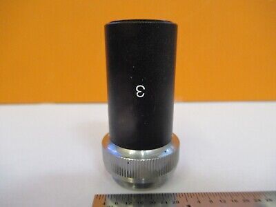 UNITRON JAPAN LWD 3X LONG OBJECTIVE MICROSCOPE PART OPTICS AS PICTURED &85-B-84