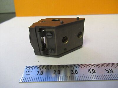 GLASS OPTICAL PRISM OPTICS MICROSCOPE PART AS PICTURED P9-A-73