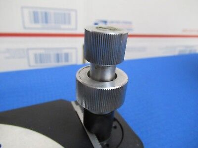 UNITRON JAPAN STAGE TABLE X-Y MICROMETER MICROSCOPE PART AS PICTURED &FT-3-45