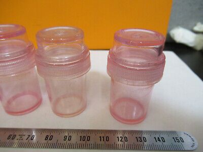 LOT SPENCER AO OBJECTIVE CANISTER PLASTIC MICROSCOPE PART AS PICTURED #P4-A-24