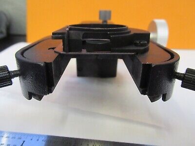 LEICA GERMANY DMRB CONDENSER HOLDER ASSEMBLY MICROSCOPE PART AS PICTURED 50-A-38