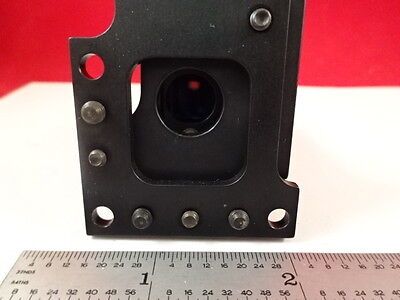 OPTICAL BLOCK FIBER OPTIC ATTACHMENT INTERNAL LENS LASER OPTICS AS IS B#U1-C-01