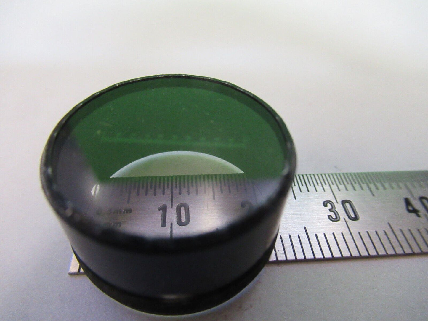 RETICLE MICROMETER for OCULAR MICROSCOPE OPTICS AS PICTURED &ab-a-01