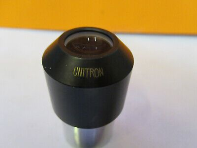 UNITRON W10X EYEPIECE OCULAR LENS MICROSCOPE PART AS PICTURED #P4-A-82