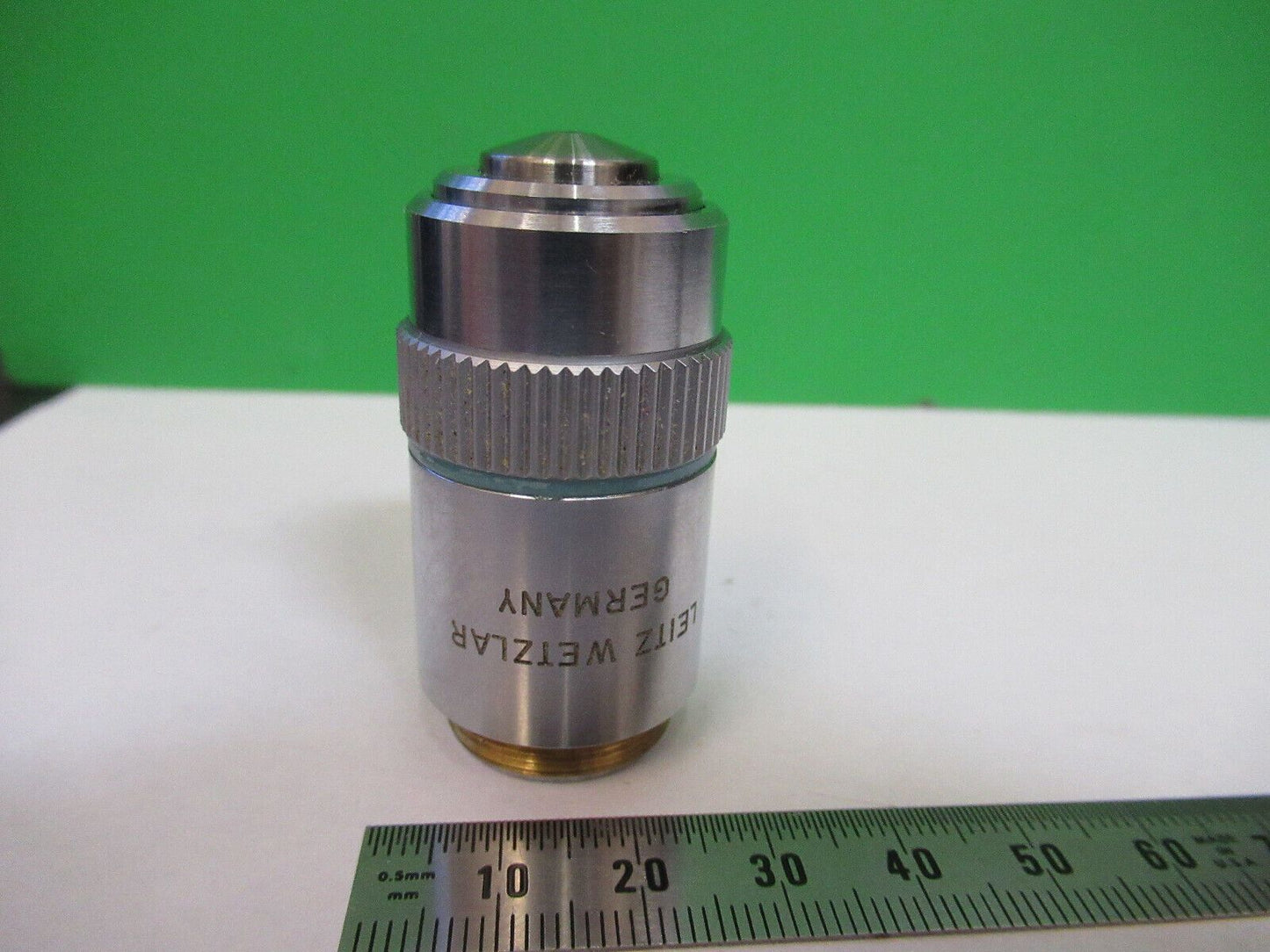 LEITZ WETZLAR GERMANY OBJECTIVE 40X /160 MICROSCOPE PART AS PICTURED R7-B-62