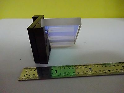 OPTICAL MOUNTED DICHROIC WEDGE MIRROR LASER OPTICS AS IS BIN#W6-14