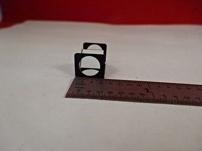 OPTICAL MINI PRISM BEAM SPLITTER OPTICS AS IS #80-74