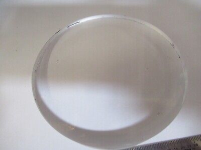 FOR PARTS OPTICAL LENS PLANO CONVEX GLASS [scratches] AS PICTURED &FT-6-205