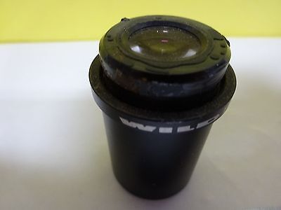 OPTICAL MICROSCOPE EYEPIECE OCULAR WILD SWISS 20X/13 OPTICS AS IS BIN#4V-FL-18