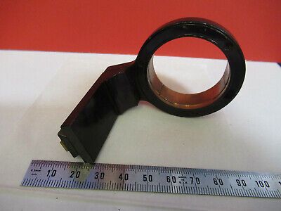 ANTIQUE LEITZ WETZLAR BRASS CONDENSER HOLDER MICROSCOPE PART AS PICTURED B1-B-18