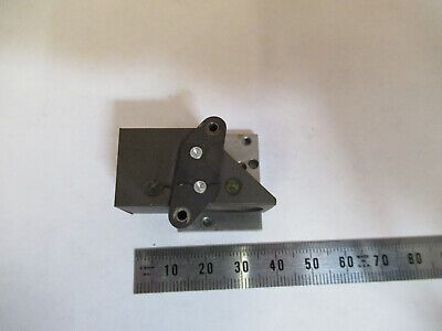 LEITZ WETZLAR MOUNTED GLASS PRISM OPTICS MICROSCOPE PART AS PICTURED &P9-A-53