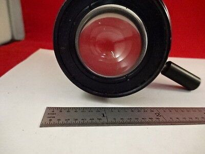 MICROSCOPE PART LENS FILTER ADAPTER ATTACHMENT UNKNOWN MAKER OPTICS AS IS #AM-24